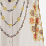 CAMICIA IN TWILL DI SETA CON STAMPA 1024221 1A180075K920 VERSACE 