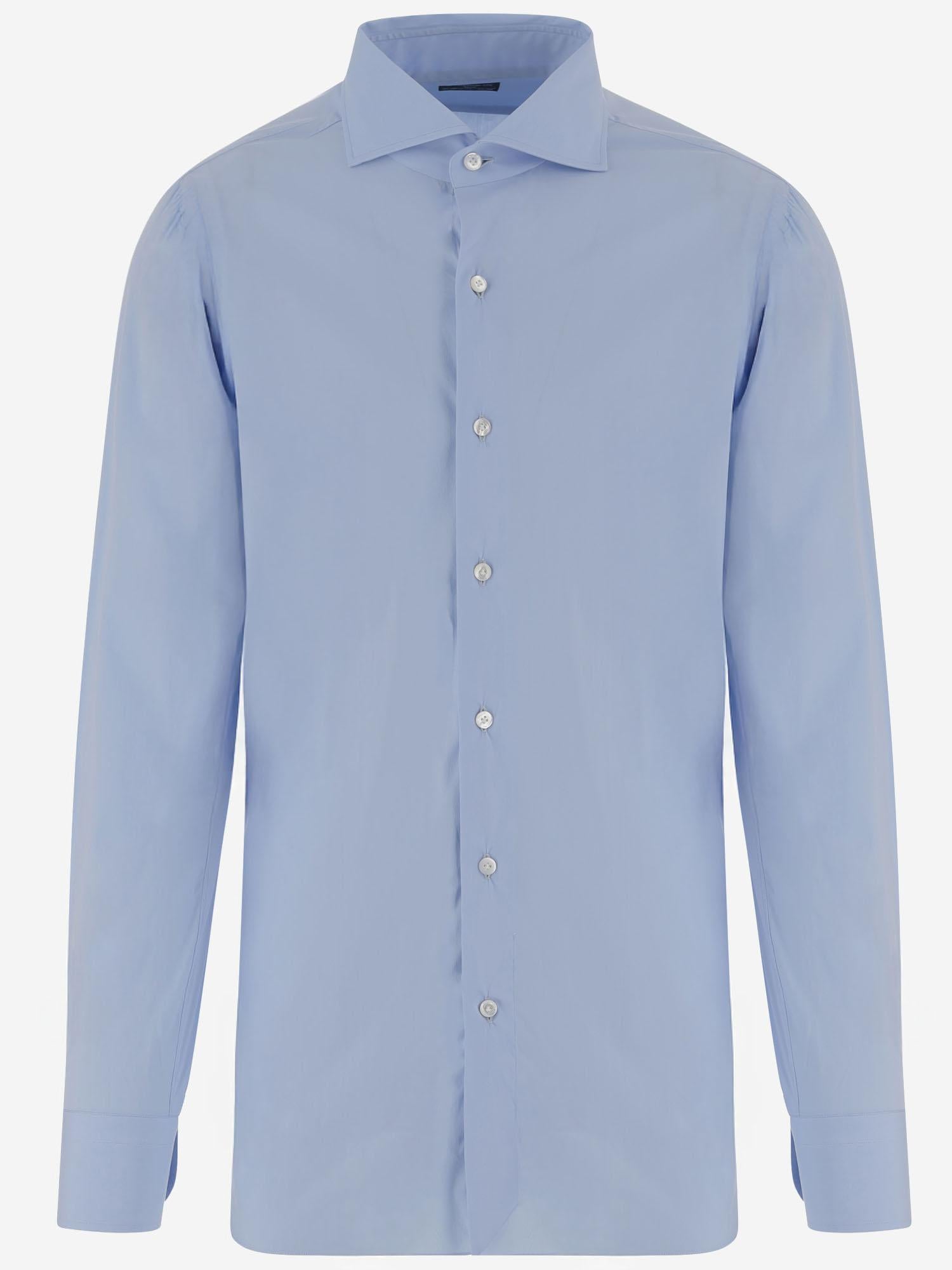 CAMICIA IN MISTO COTONE STRETCH P6082 01 FINAMORE 