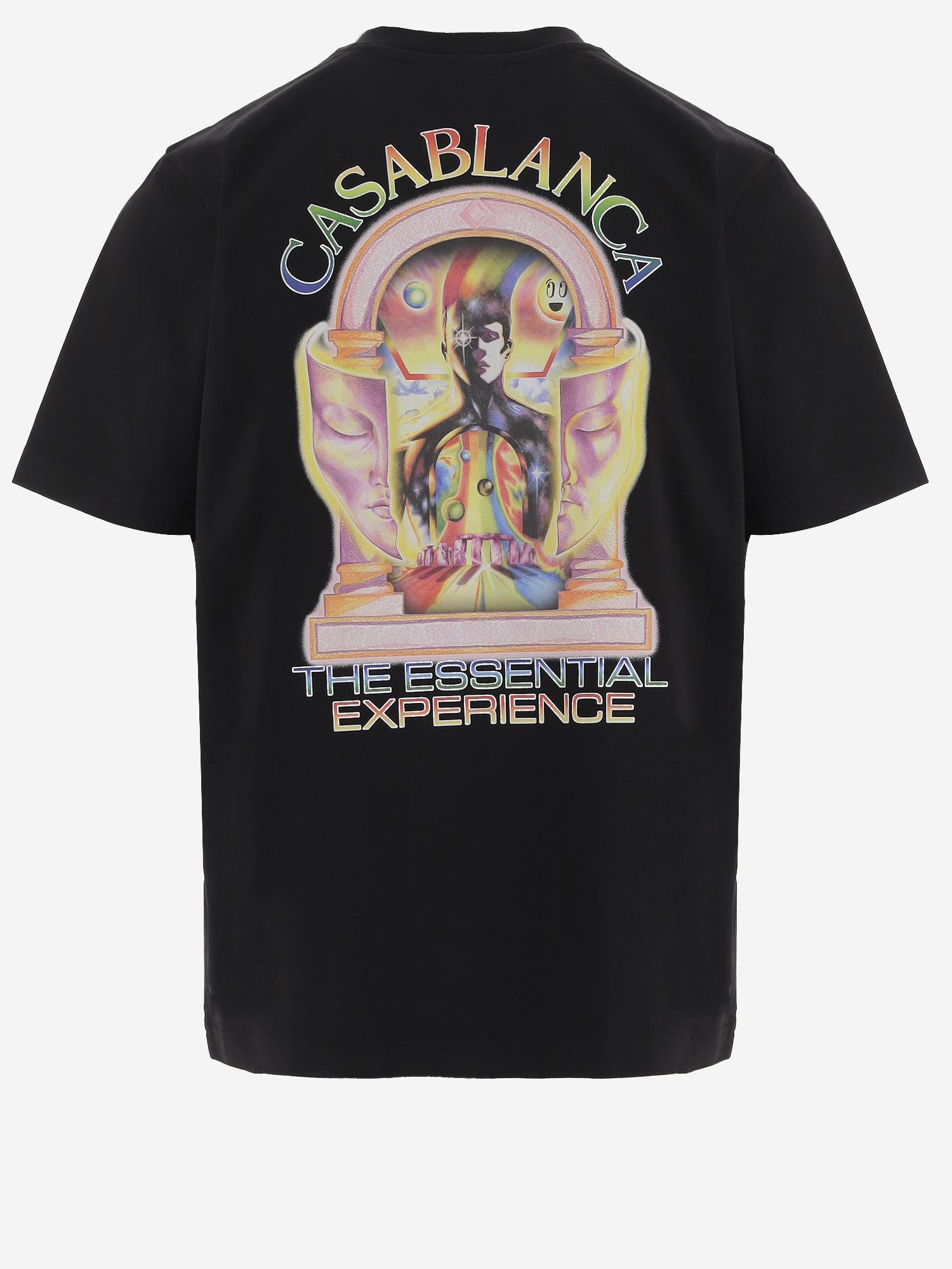 T-SHIRT IN COTONE CON LOGO MSP26JTS001 17 CASABLANCA 