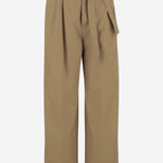 PANTALONI IN POPELINE DI COTONE 817341 YZ9BB2706 SAINT LAURENT 