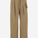 PANTALONI IN POPELINE DI COTONE 817341 YZ9BB2706 SAINT LAURENT 