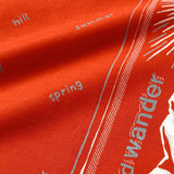 BANDANA IN COTONE CON STAMPA GRAFICA 5745987264 100 AND WANDER 