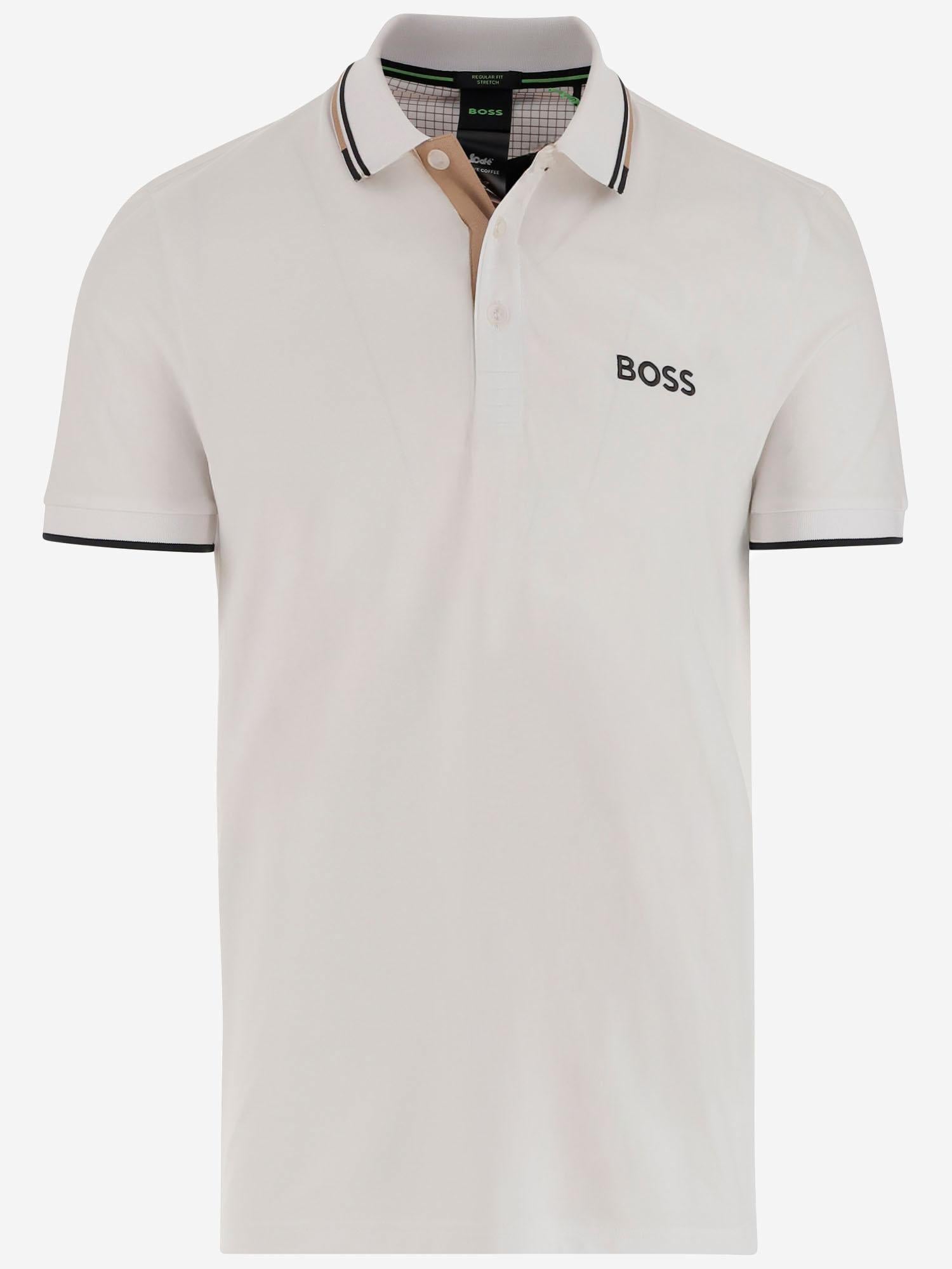 POLO IN MISTO COTONE STRETCH 50469102 103 HUGO BOSS 