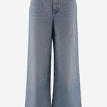 JEANS A GAMBA LARGA E VITA ALTA CH25UDP32253 44N CHLOE 