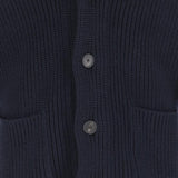 CARDIGAN JACKSON IN LANA STRETCH JACKSON PWI2501BLU TAGLIATORE 