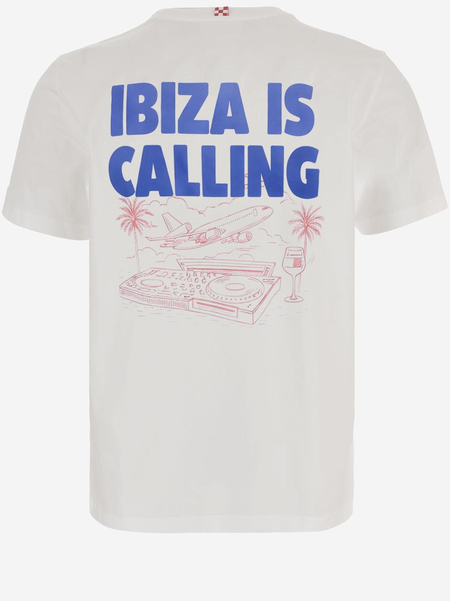 T-SHIRT IN COTONE CON LOGO DLR0001 01526L MC2 SAINT BARTH 