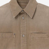 CAMICIA IN COTONE CON LOGO W261SH27 981E WOOYOUNGMI 