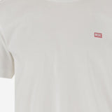 T-SHIRT IN COTONE CON LOGO A14819 0SKAF100 DIESEL 