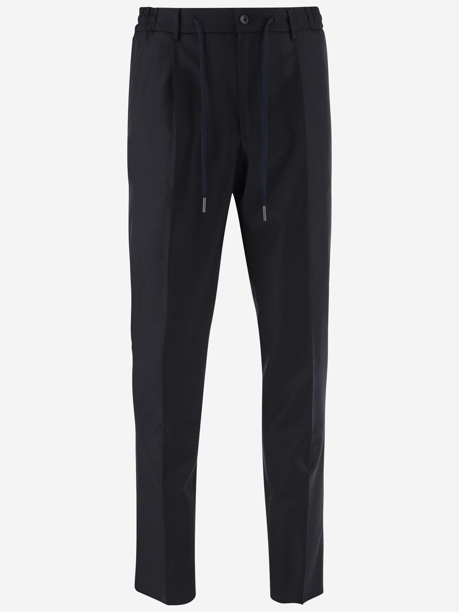 Pantaloni in lana stretch PNEWMAN 060071B3017 TAGLIATORE 