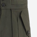 PANTALONI IN COTONE CON TASCHE A PATTA PAFS21864 420 THE FRANKIE SHOP 