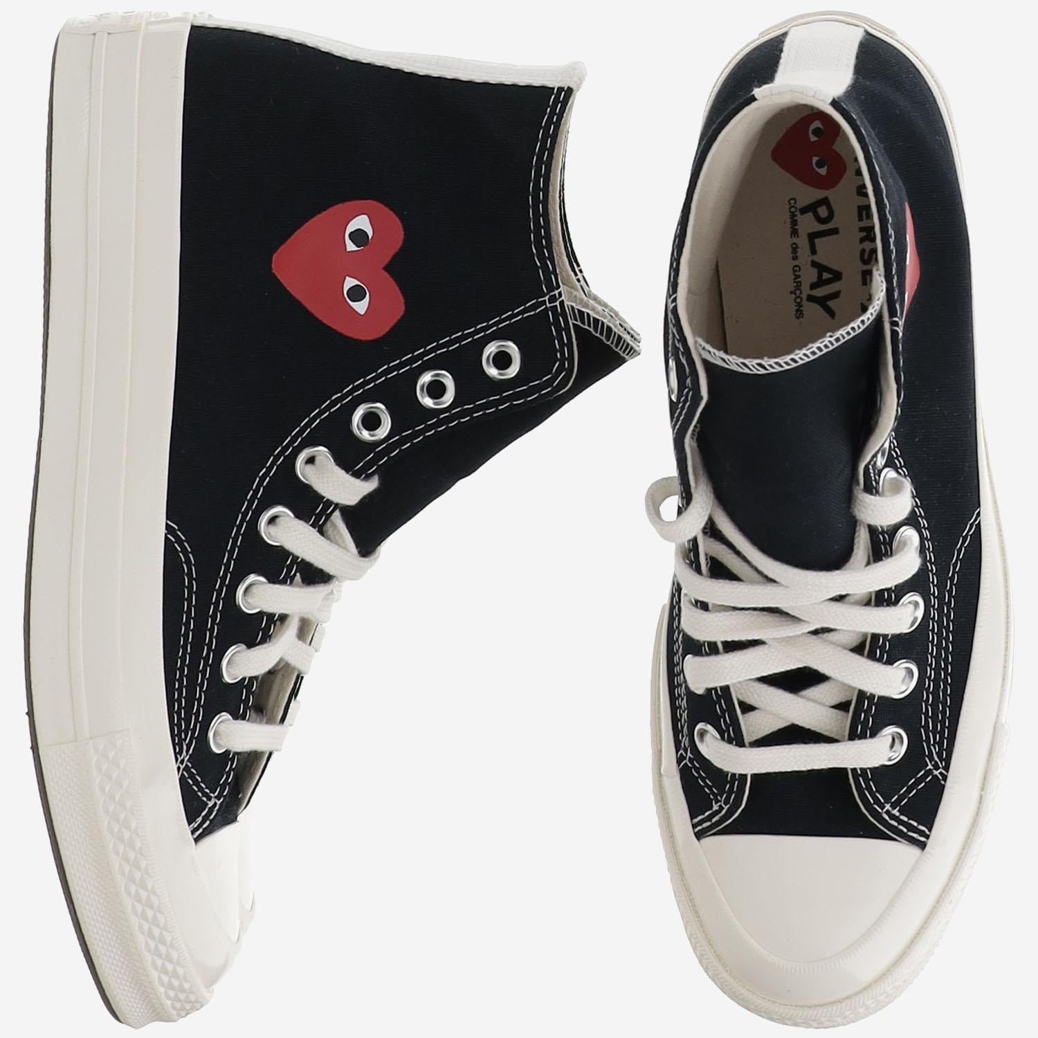 SNEAKERS COMME DES GARÇONS X CONVERSE IN TELA AZK129001 1 PLAY 