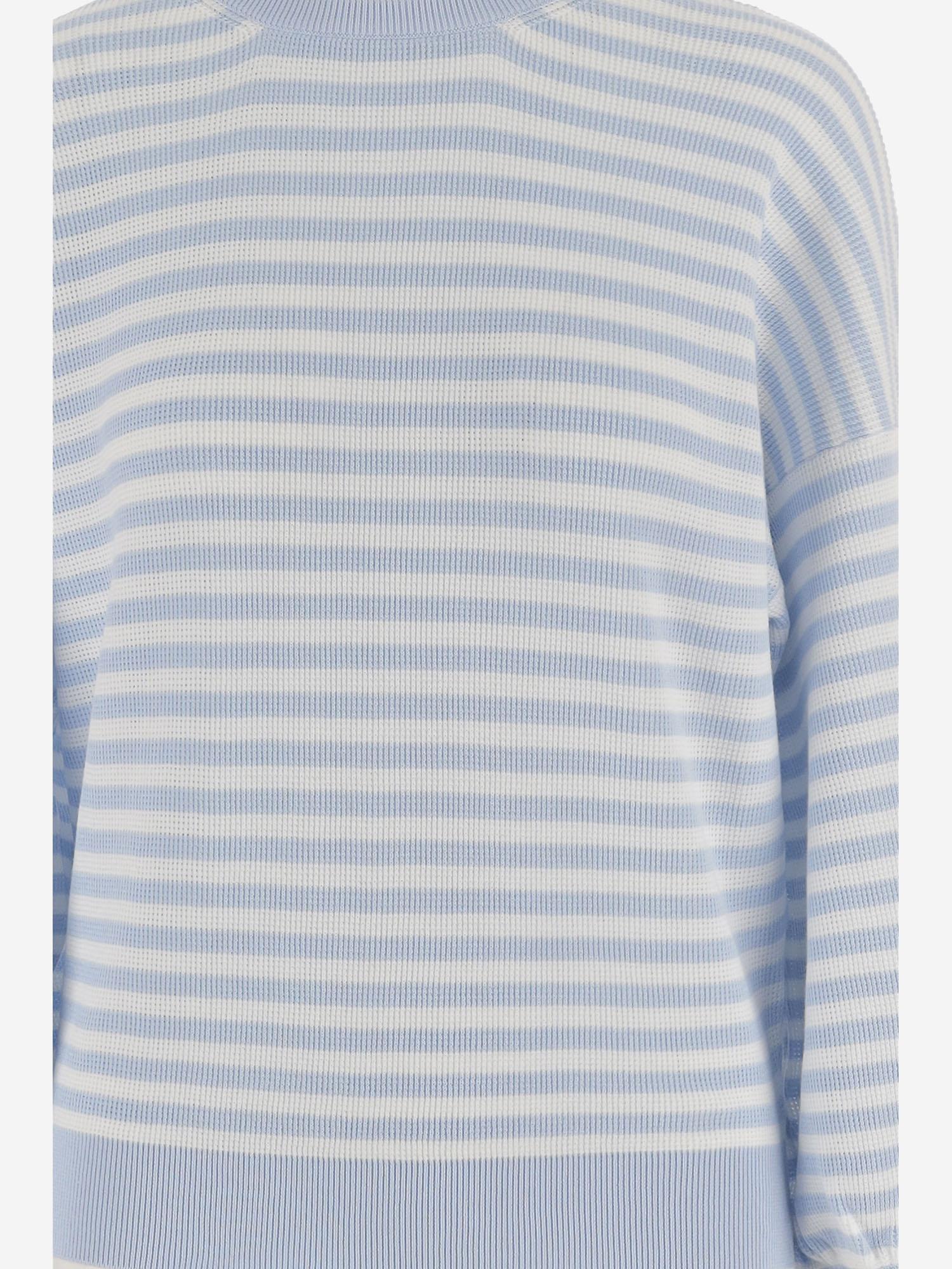 MAGLIA A RIGHE IN COTONE R2N121 123 BRUNO MANETTI 