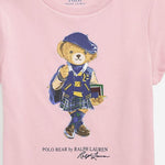 T-shirt in cotone con stampa Polo Bear 312961230 001 POLO RALPH LAUREN KIDS 