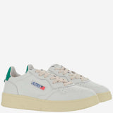 SNEAKERS MEDALIST LOW AULMLL20 LEATLEATWHTGREEN AUTRY 