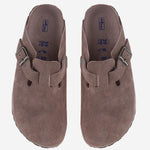 MULES BOSTON IN SUEDE 1031577 PURPLE BIRKENSTOCK 