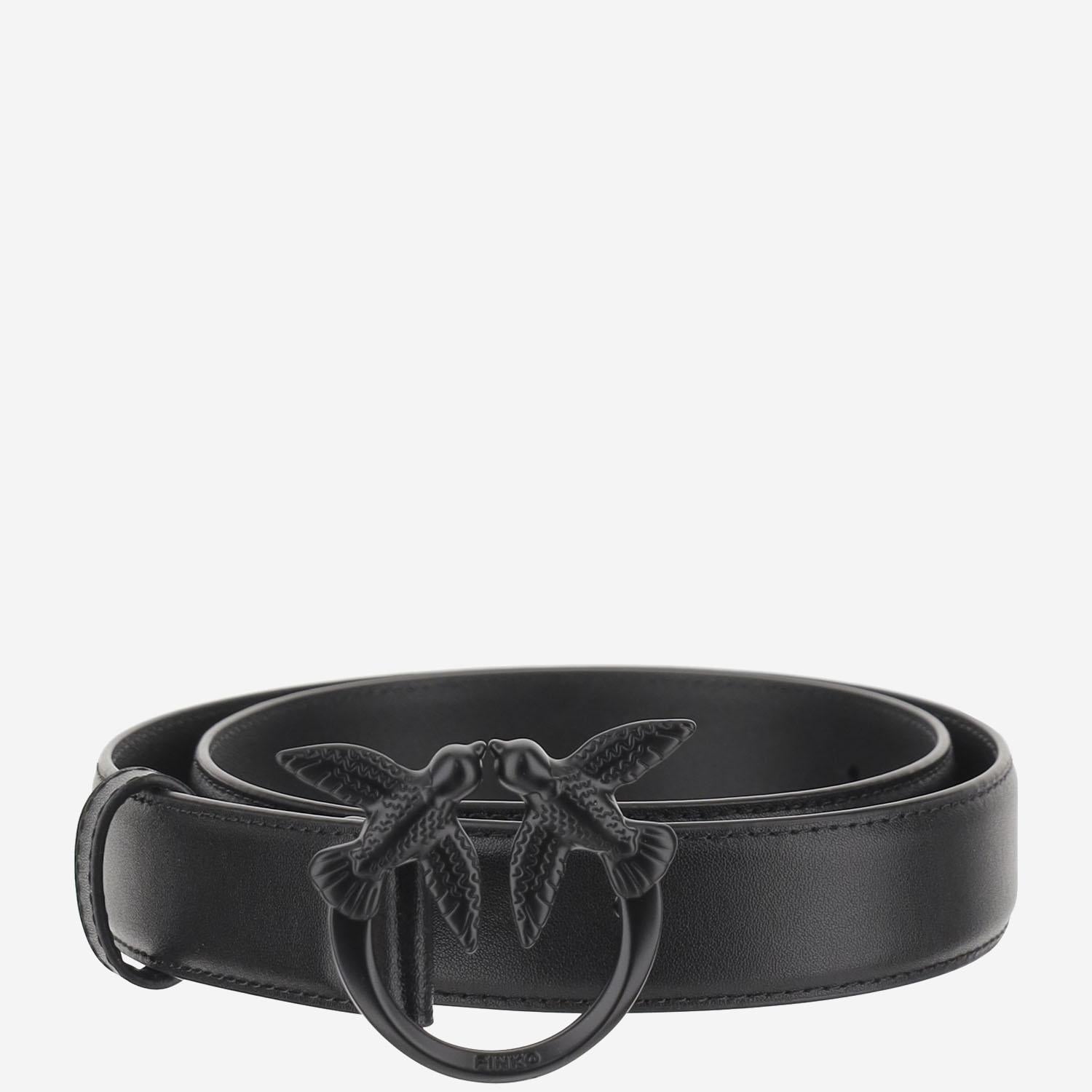 CINTURA LOVE BERRY IN PELLE 100125 A1K2Z99B PINKO 