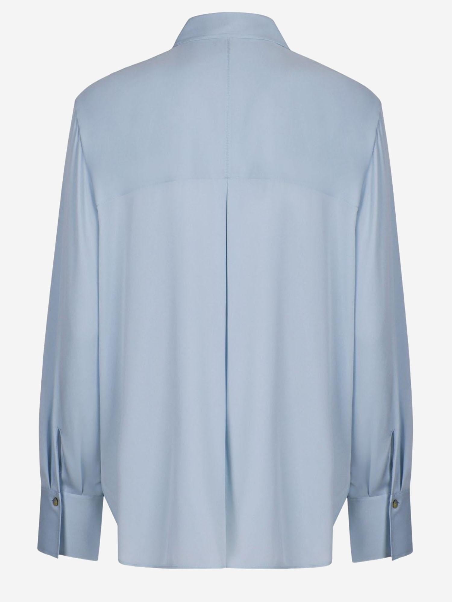 CAMICIA IN SETA STRETCH V101013150 551GLA VINCE 