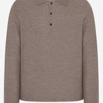 POLO A MANICHE LUNGHE BERTRAM IN CASHMERE 1434Y498 LPB THE ROW 