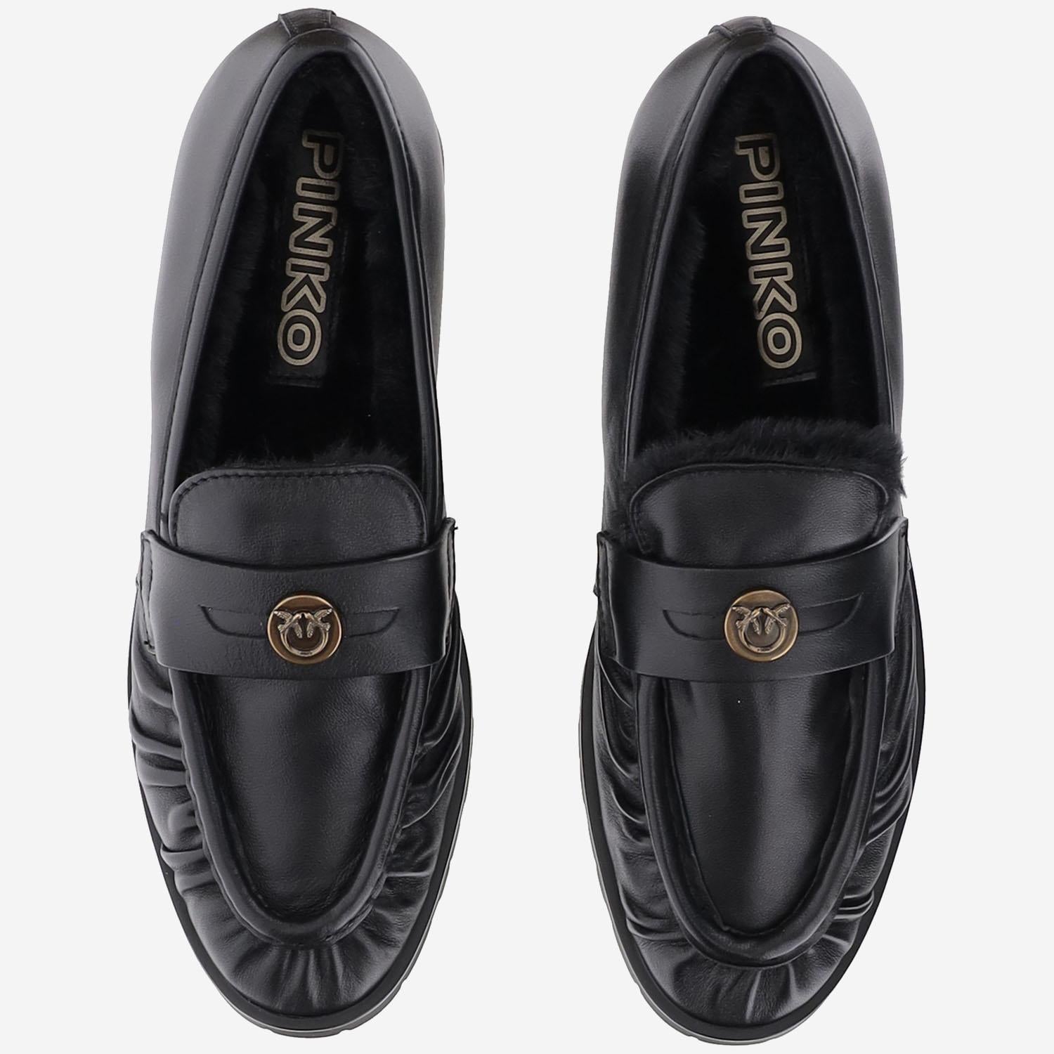MOCASSINI NORA 01 IN NAPPA SD0435 P093Z99 PINKO 