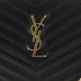 PORTAFOGLIO MONOGRAM ON CHAIN 377828 BOW011000 SAINT LAURENT 