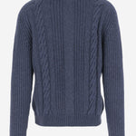 MAGLIONE GODFREY IN MISTO LANA GODFREY PWI2502INDACO TAGLIATORE 