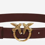 CINTURA IN PELLE CON LOGO 100125 A0F1L74Q PINKO 