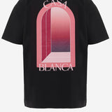 T-SHIRT IN COTONE CON STAMPA MSS26JTS001 11 CASABLANCA 