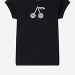 T-SHIRT ASMAE  IN COTONE CON RICAMO LOGO S06GTSK00006 199A BONPOINT KIDS 