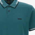 Polo in cotone stretch con logo 50506193 356 HUGO BOSS 
