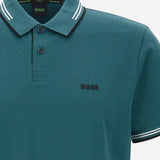 Polo in cotone stretch con logo 50506193 356 HUGO BOSS 