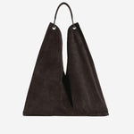 BORSA IN PELLE SCAMOSCIATA BINDLE THREE W1263L613 BRMS THE ROW 