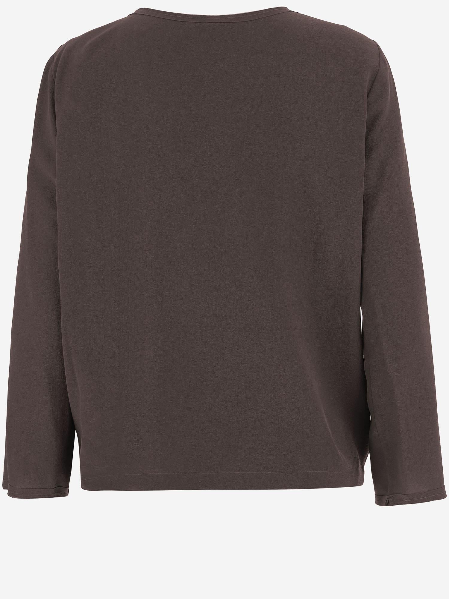 MAGLIA IN SETA PEONYB T1018503 Q-WINS 