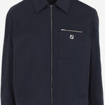 GIACCA IN COTONE STRETCH CON LOGO FW1393 AUVIF0PTH FENDI 