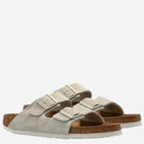 SANDALI ARIZONA IN SUEDE 1031645 OYSTER BIRKENSTOCK 