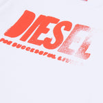 FELPA SLIDER IN COTONE CON LOGO J02619 0GEADK141 DIESEL KIDS 