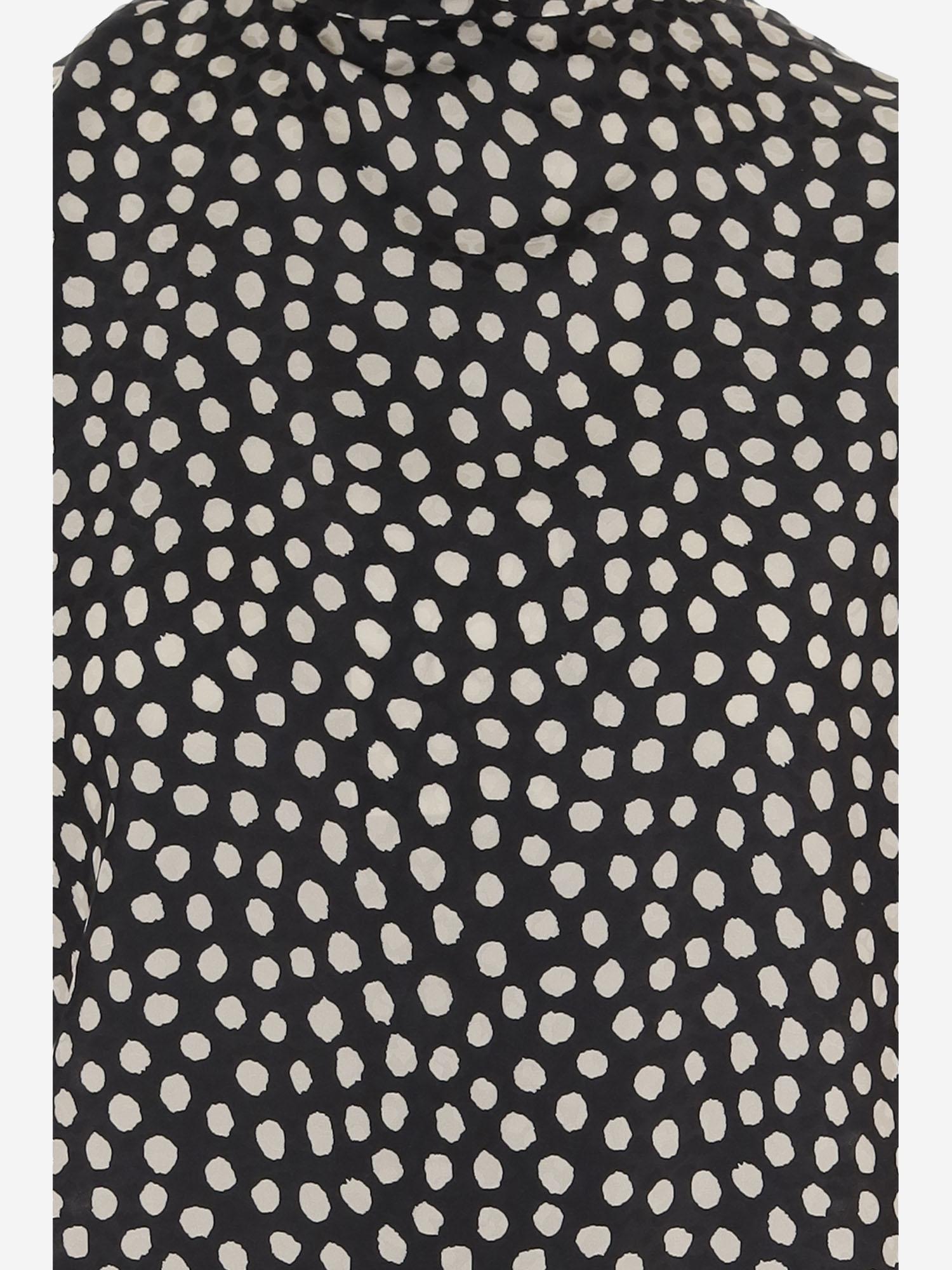 MINI ABITO A MANICHE CORTE IN JACQUARD DI SETA CH26SRO50300 915 CHLOE 