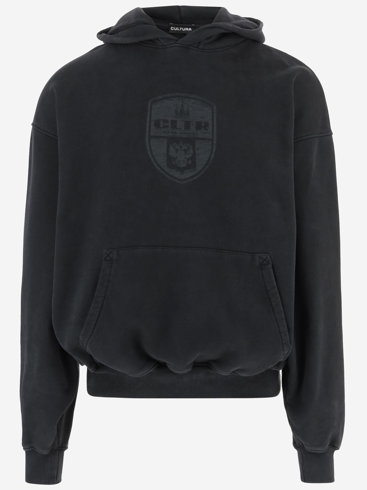 FELPA IN COTONE CON LOGO K002  CULTURA 