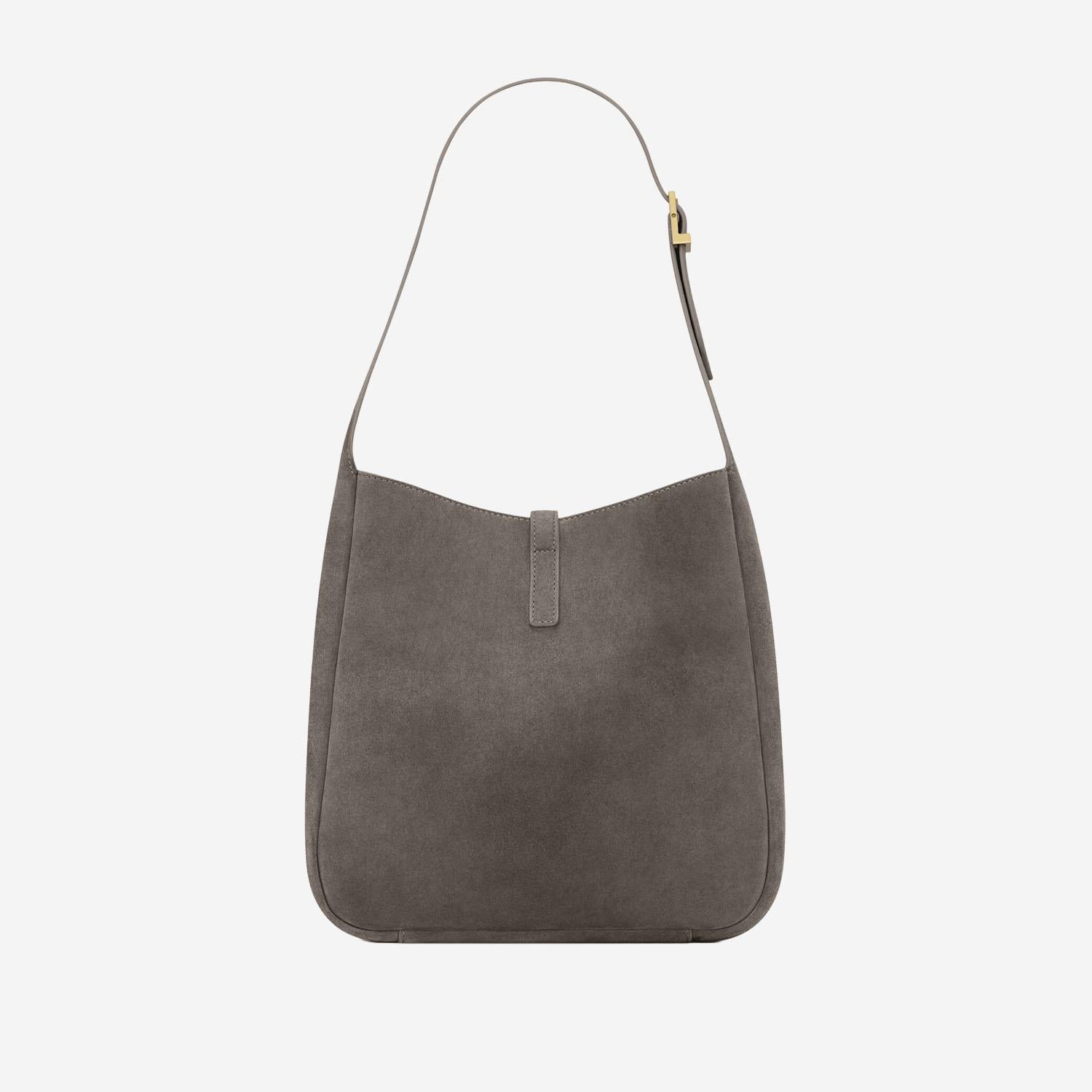 BORSA LE 5 À 7 PICCOLA E MORBIDA IN SUEDE 850533 1U80W1997 SAINT LAURENT 