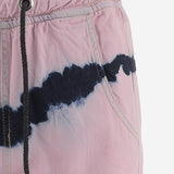 JEANS IN COTONE CON MOTIVO TIE-DYE DAM26TU2 PINK DONT @ ME 