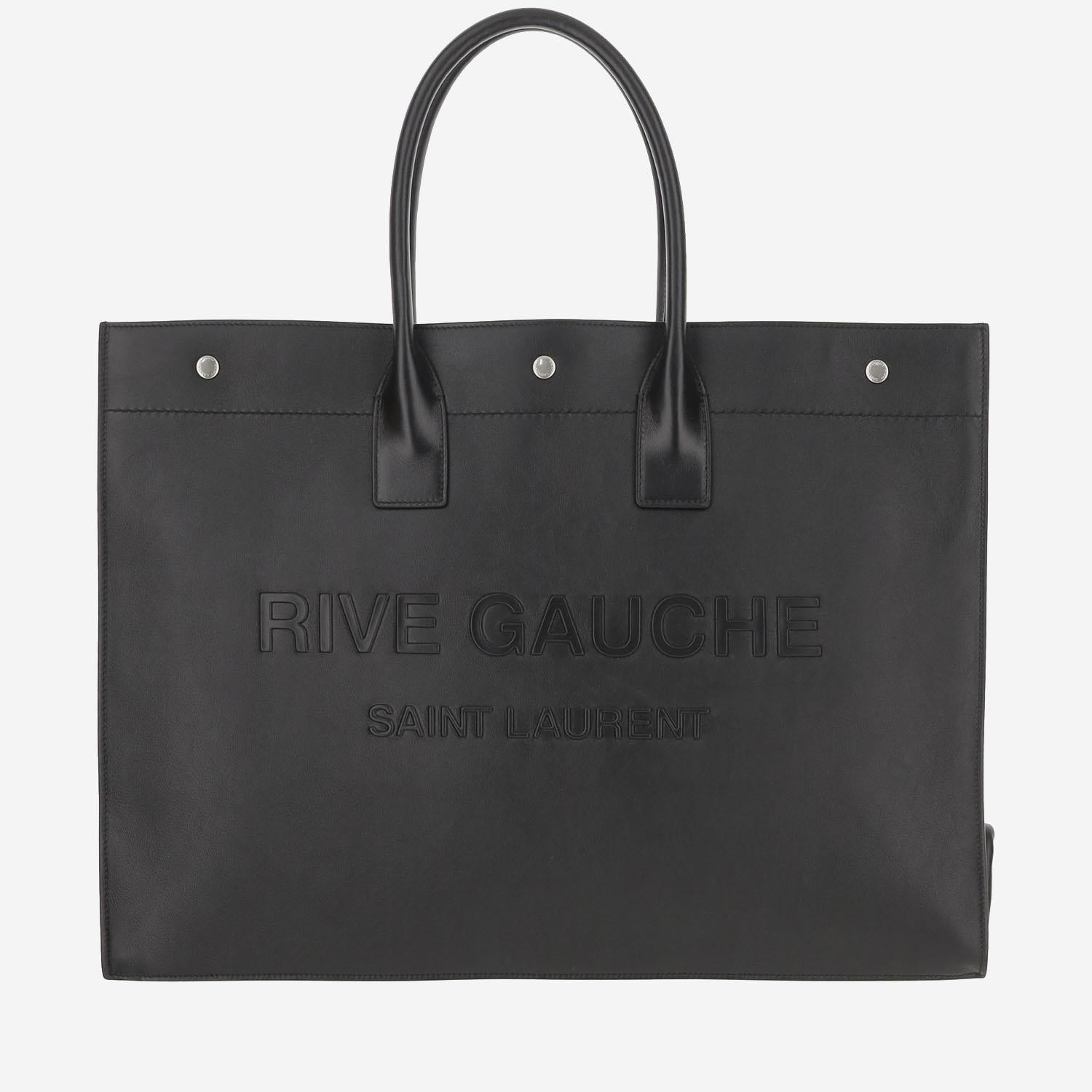 BORSA TOTE RIVE GAUCHE GRANDE IN MORBIDA PELLE 587273 CWTFE1000 SAINT LAURENT 