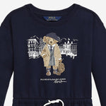 ABITO IN MISTO COTONE CON STAMPA POLO BEAR 312979035 001 POLO RALPH LAUREN KIDS 