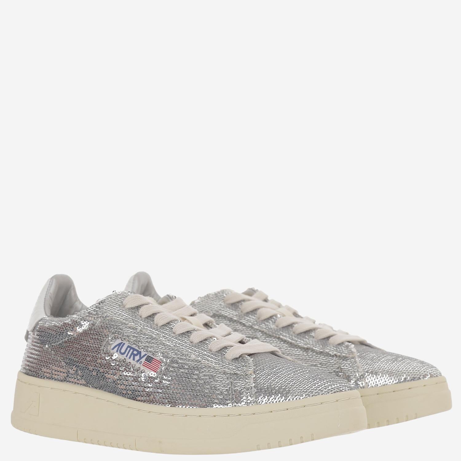 SNEAKERS DALLAS LOW 'SPARKLING' ADLWTI05 SILVERWHT AUTRY 