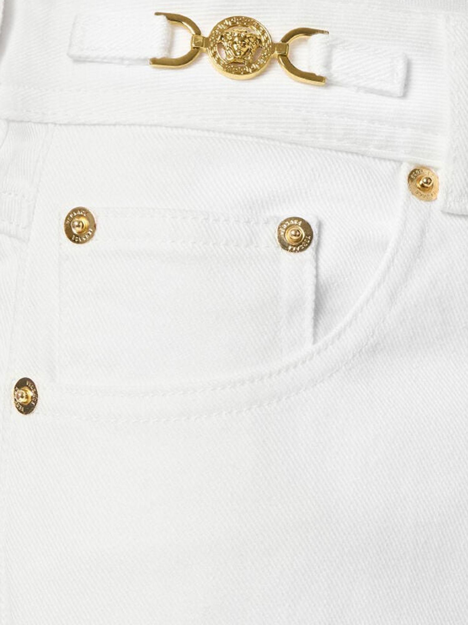 JEANS IN DENIM DI COTONE 1013745 1A085701D110 VERSACE 