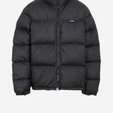 PIUMINO IMBOTTITO IN NYLON CON LOGO UE54JA660B BLACK VETEMENTS 