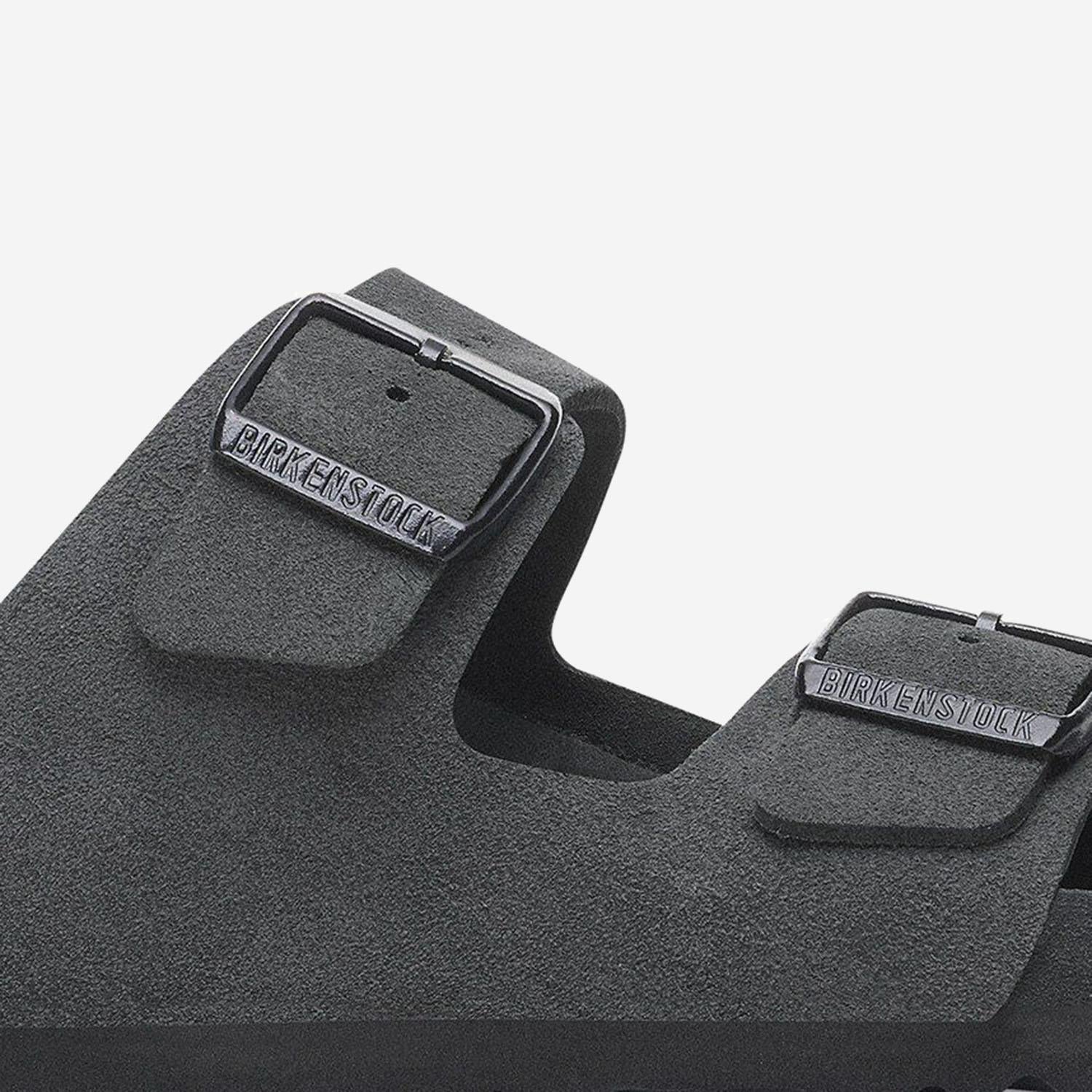 SANDALI ARIZONA IN SUEDE 1018402 CHARCOAL BIRKENSTOCK 