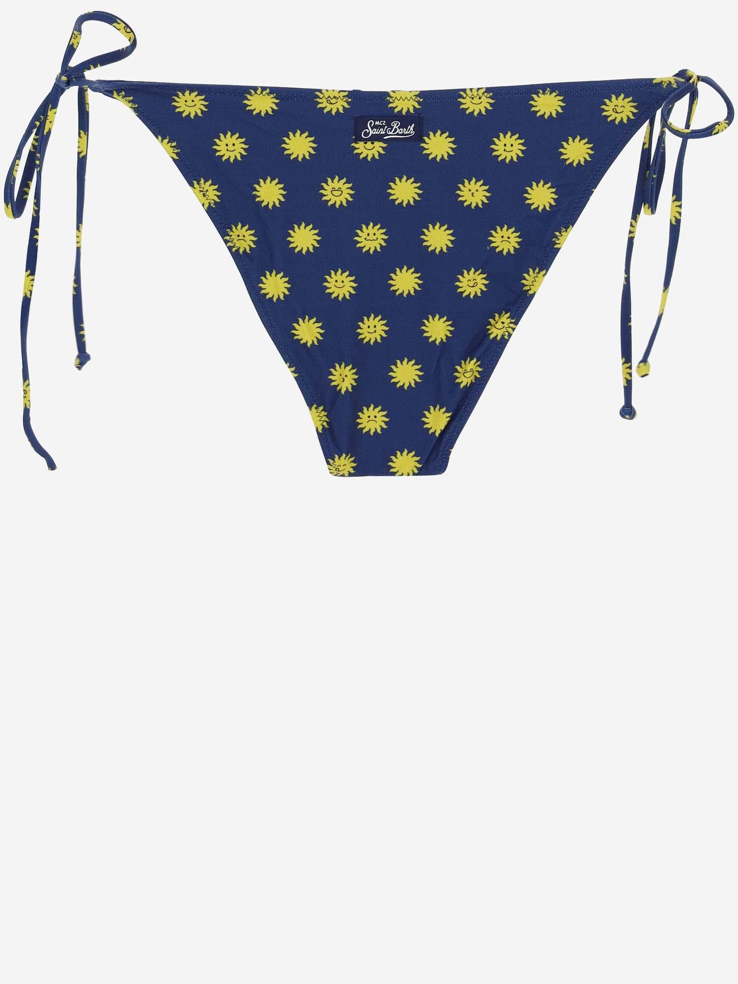 SLIP BIKINI CON MOTIVO STAMPA GRAFICA VIR0001 04773F MC2 SAINT BARTH 