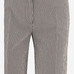 PANTALONI IN MISTO COTONE STRETCH A RIGHE MELODYB 5063573 QL2 