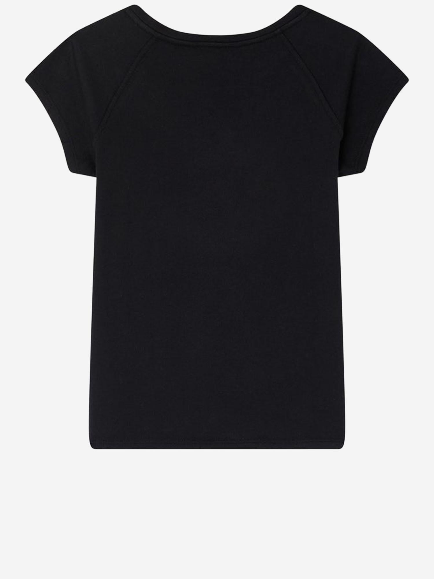 T-SHIRT ASMAE  IN COTONE CON RICAMO LOGO S06GTSK00006 199A BONPOINT KIDS 