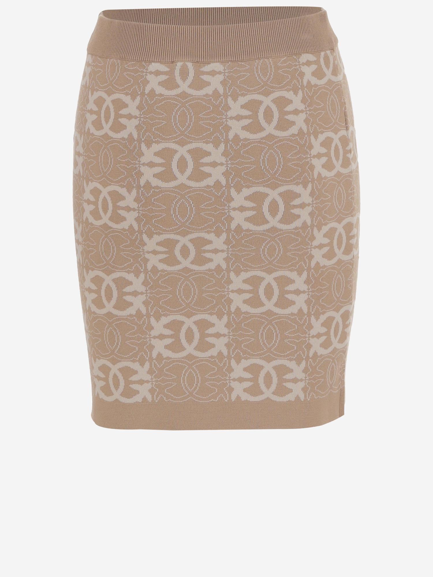 GONNA LOVE BIRDS IN MISTO VISCOSA 106040 A2YDC4Z PINKO 