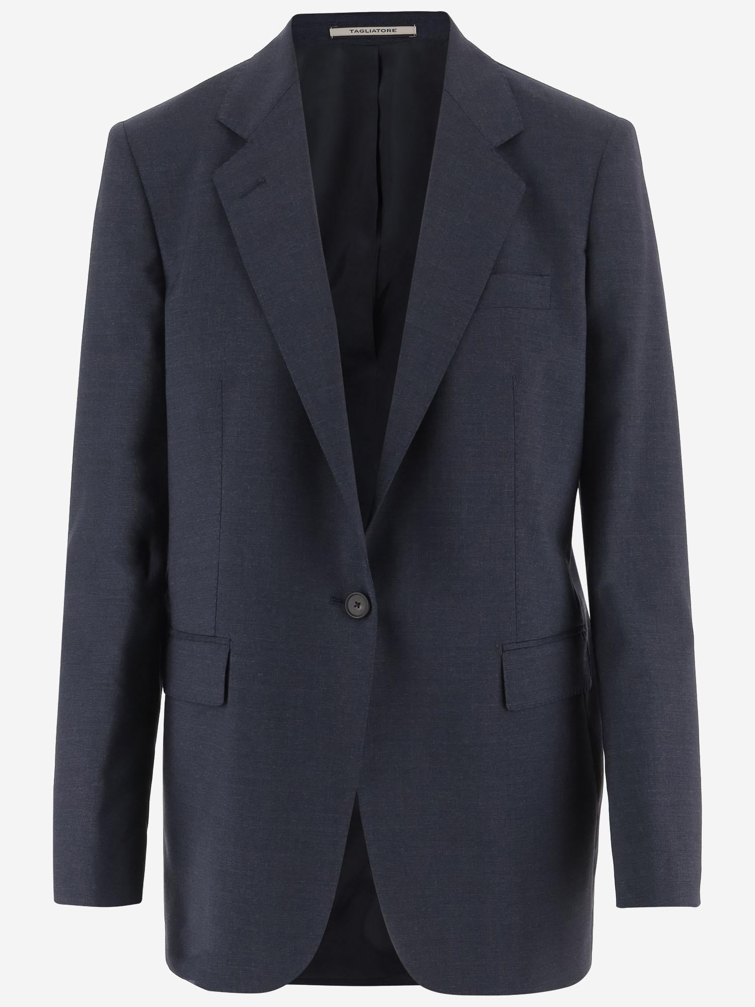 GIACCA IN LANA STRETCH JADRIANNE11B 060098I3013 TAGLIATORE 